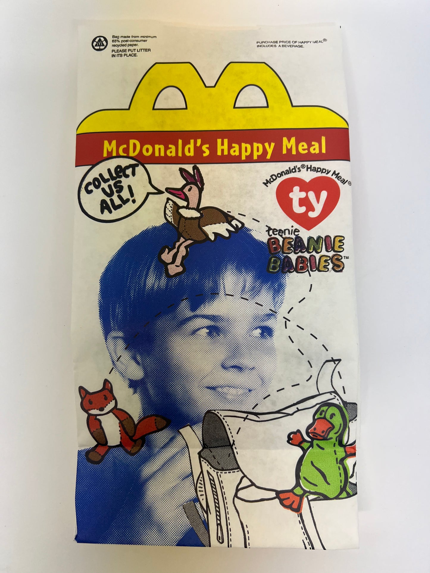 McDonald’s Happy Meal Bag The Beanie Bubble Movie Prop Y'allywood Props   