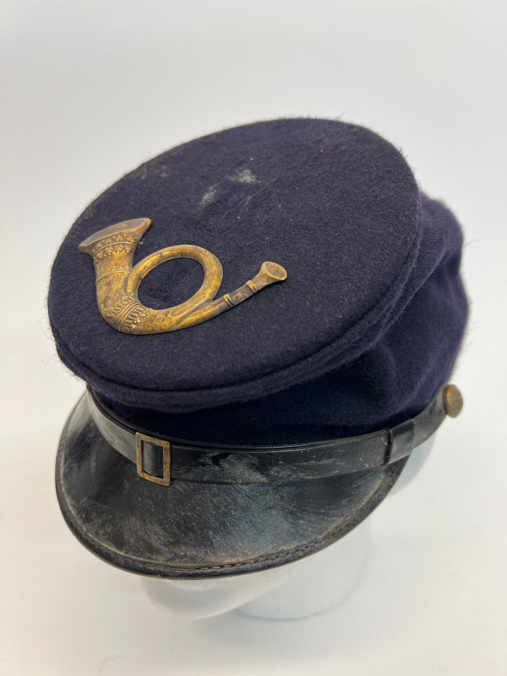 US Union Soldier Forage Cap "McDowell Brim" Emancipation Movie Prop Y'allywood Props Large Infantry Insignia Worn/used  