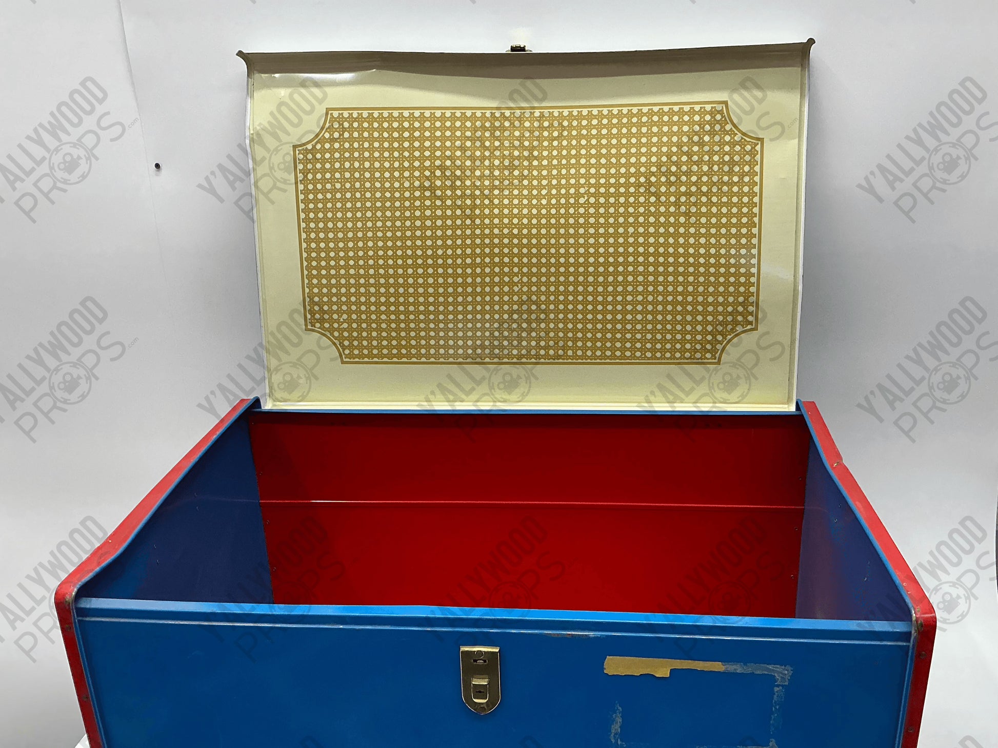 Metal Trunk Wheeler's Basement Stranger Things Movie Prop Y'allywood Props