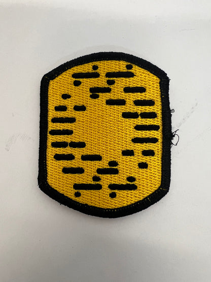 Bureau Uniform Patch Divergent Series Movie Prop Y'allywood Props Yellow  