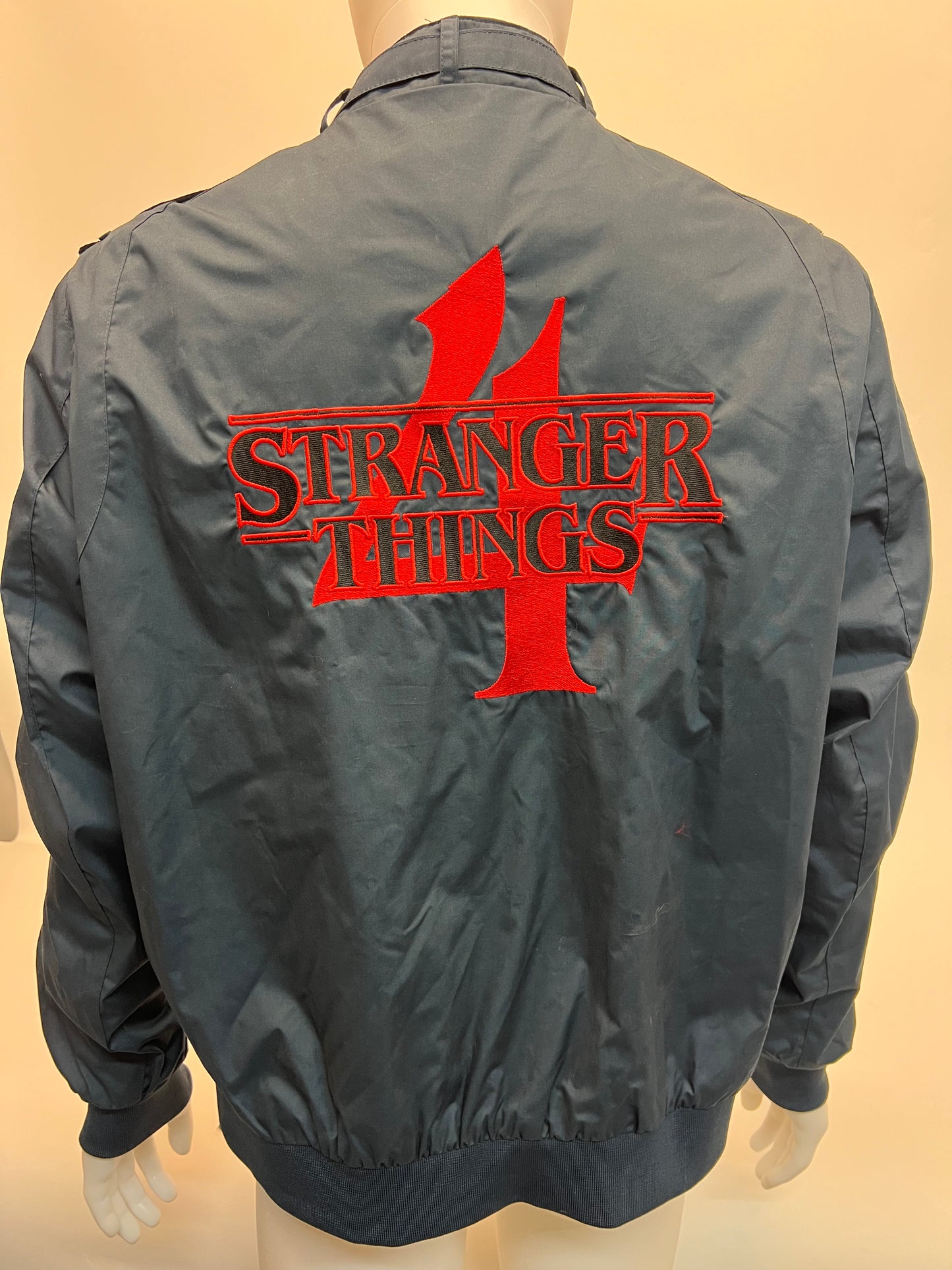 Stranger Things S4 Members Only Cast & Crew Gift Jacket Movie Prop Y'allywood Props   