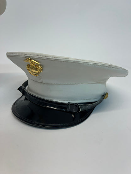 US Navy Dress Hat Devotion Movie Prop Atlanta Brick Co Gold Emblem  