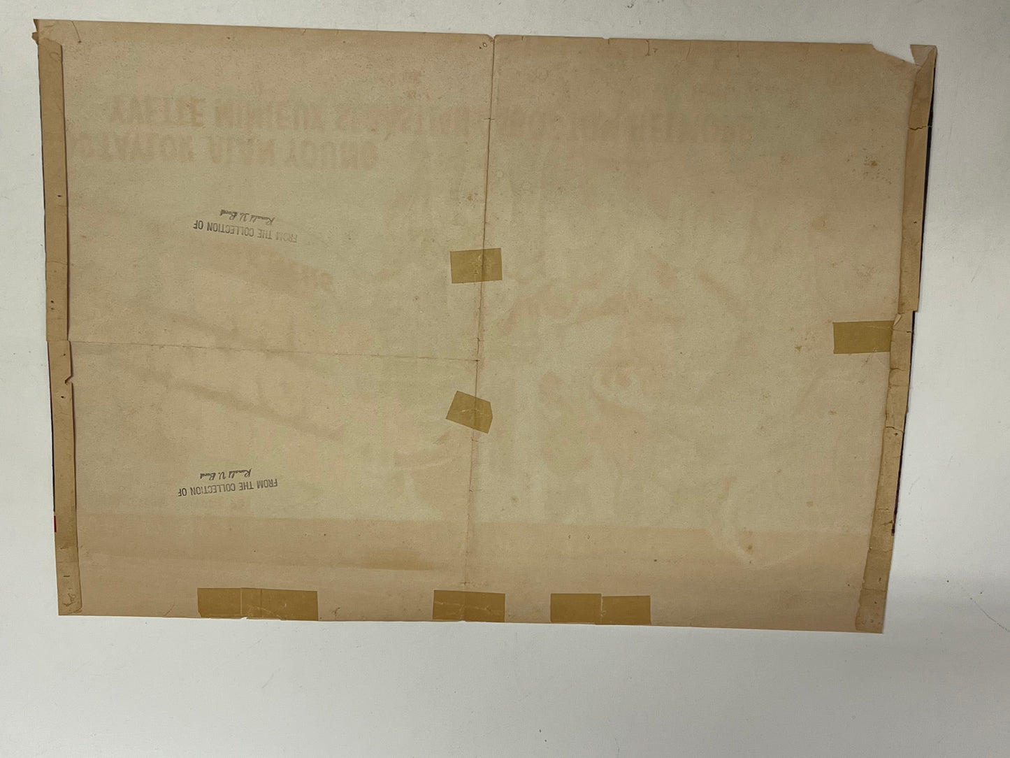 H.G. Wells The Time Machine Movie Poster French (1960) Memorabilia Y'allywood Props