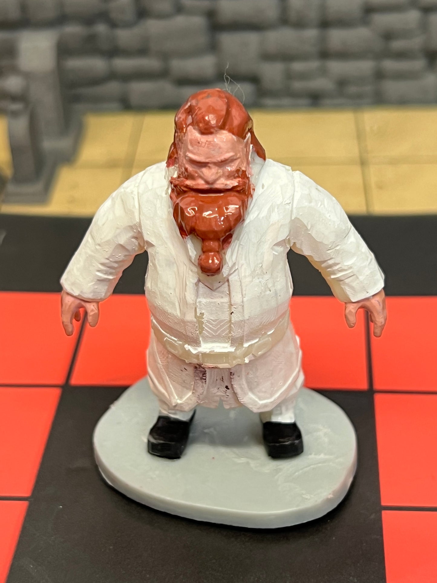 Stingray's D&D Game Set-up S5E9 Cobra Kai Movie Prop Y'allywood Props Stingray's 3-D Printed Game Figure  