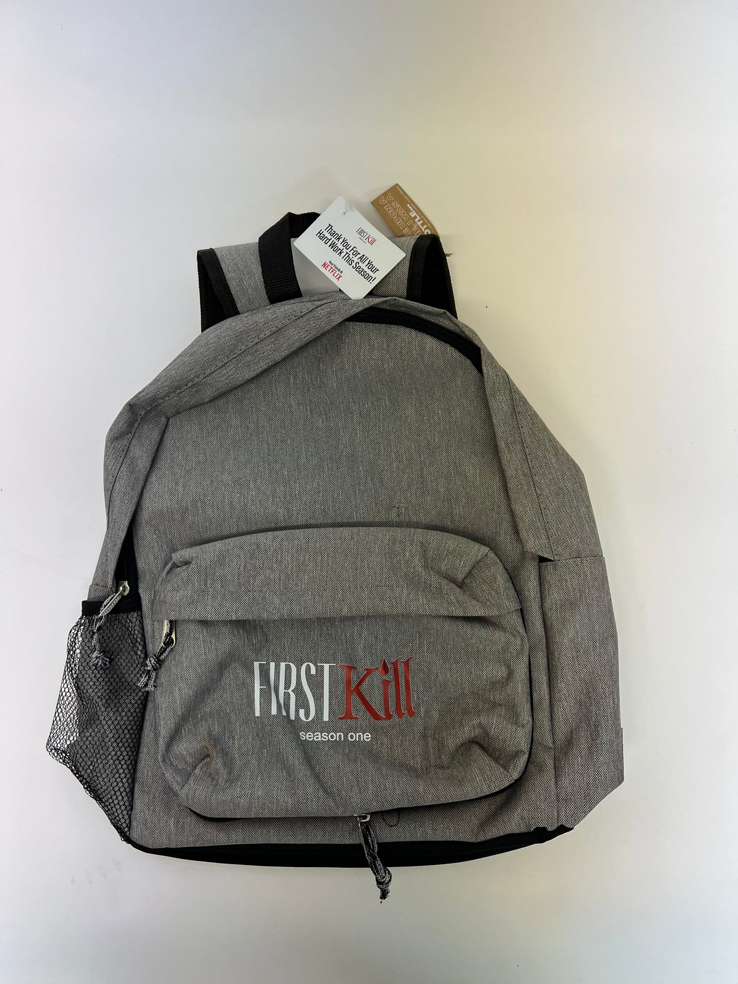 Cast & Crew Gift First Kill (2022) Backpack Movie Prop Y'allywood Props   