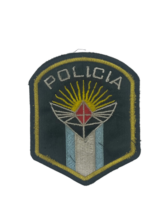 Argentina Policia Patch Red Notice Movie Prop Y'allywood Props   