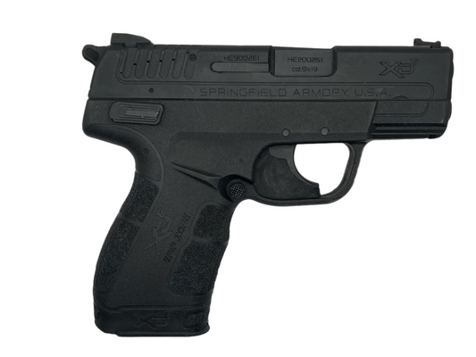 Production Used Prop Springfield XD-E 9mm Pistol Bad Boys 4 Ride or Die Movie Prop Y'allywood Props   