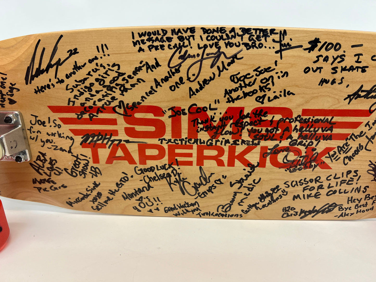 Fantasy Football (2022) Crew Autographed Skateboard Movie Prop Y'allywood Props   