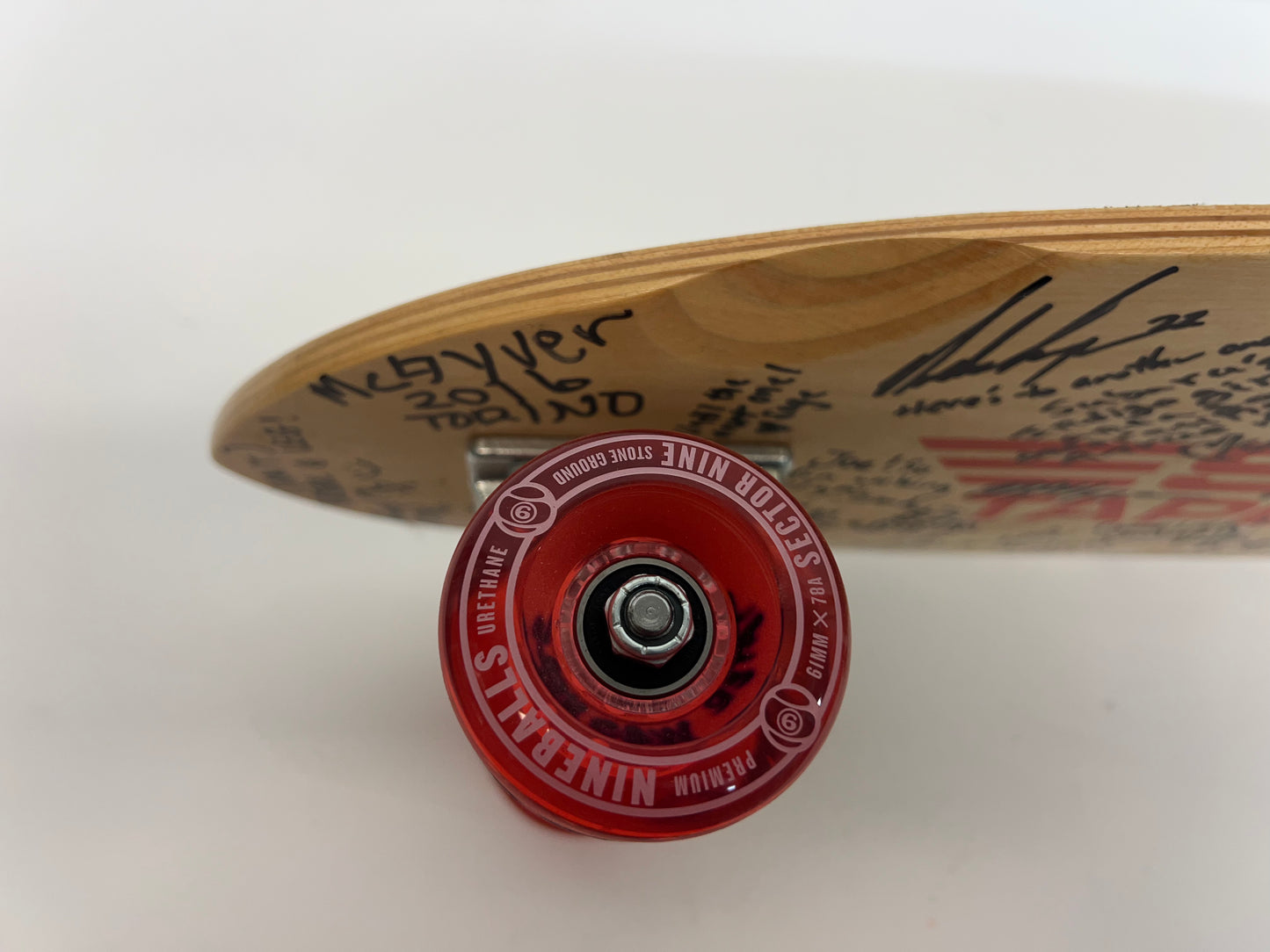 Fantasy Football (2022) Crew Autographed Skateboard Movie Prop Y'allywood Props   