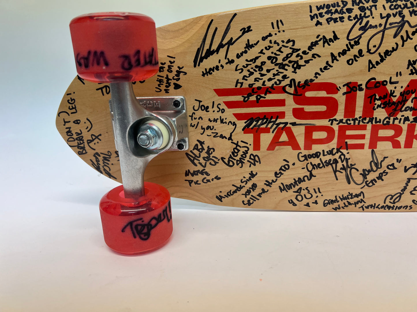 Fantasy Football (2022) Crew Autographed Skateboard Movie Prop Y'allywood Props   