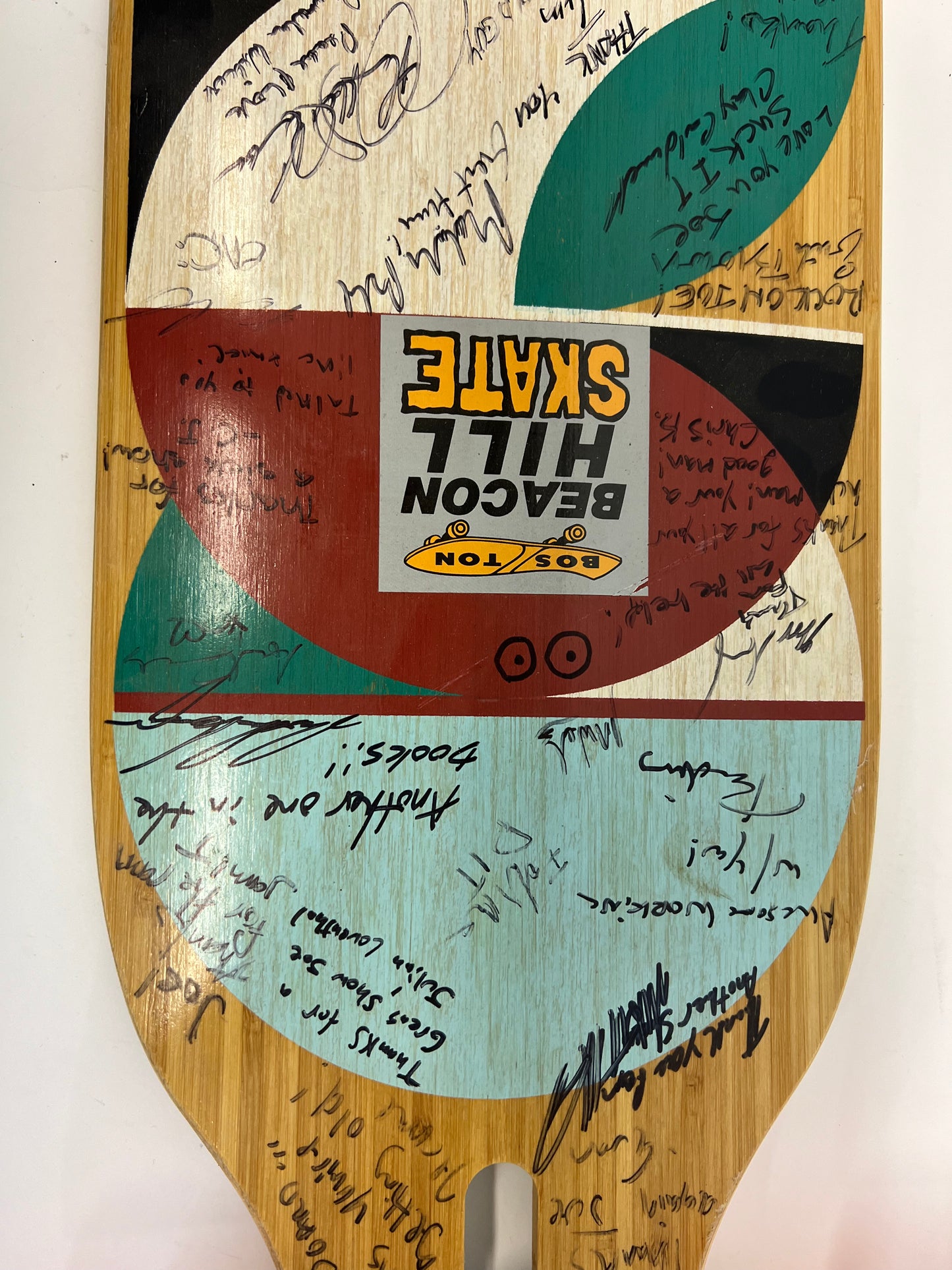 The Sleepover (2020) Cast & Crew Autographed Skateboard Movie Prop Y'allywood Props   