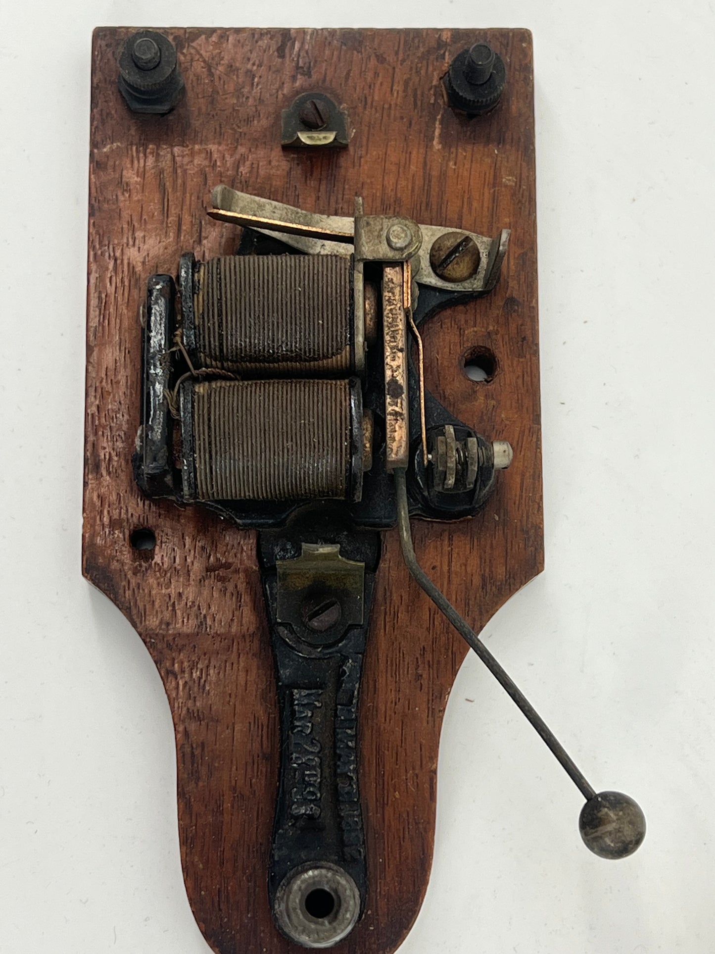 1800's Electric Bell Prop Killers of the Flower Moon (2023) Movie Prop Y'allywood Props