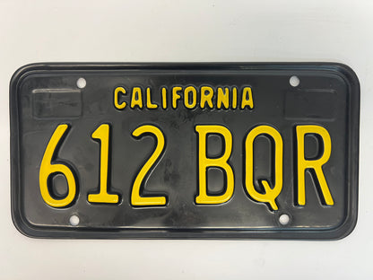 1965 License Plates Kreese Flashback S3E2 Cobra Kai Movie Prop Y'allywood Props 612 BQR Front On Screen  