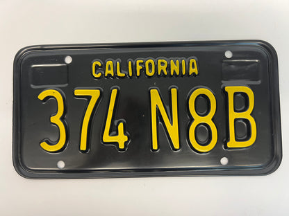 1965 License Plates Kreese Flashback S3E2 Cobra Kai Movie Prop Y'allywood Props 374 N8B Front  