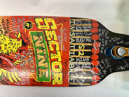 Insatiable Season 2 Cast & Crew Autographed Skateboard Movie Prop Y'allywood Props   