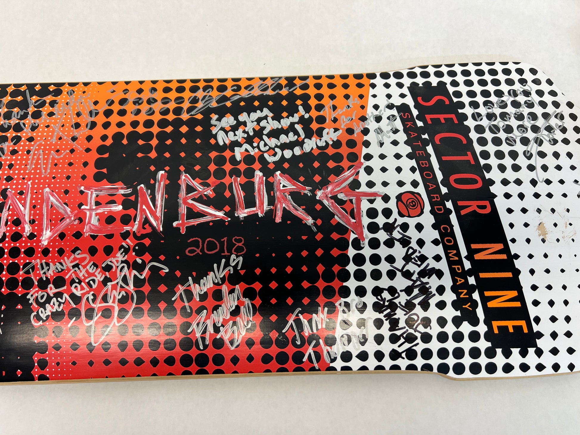 Brightburn (2019) Crew Autographed Skateboard Movie Prop Y'allywood Props   