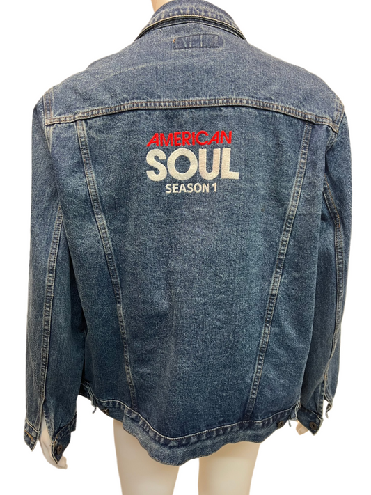 American Soul Denim Jacket Cast & Crew Gift XL Movie Prop Y'allywood Props   