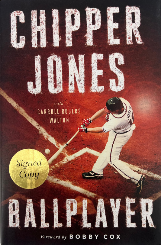Ballplayer By Chipper Jones Signed Edition sports memorabilia Y'allywood Props