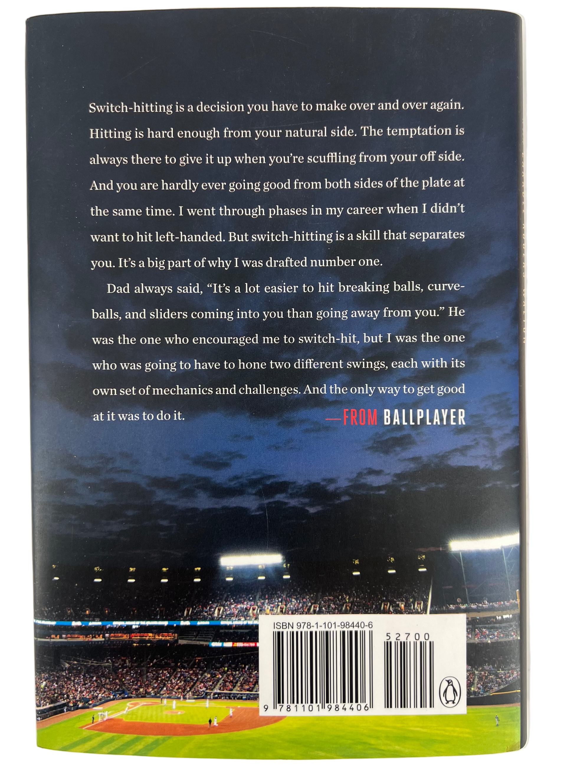Ballplayer By Chipper Jones Signed Edition sports memorabilia Y'allywood Props