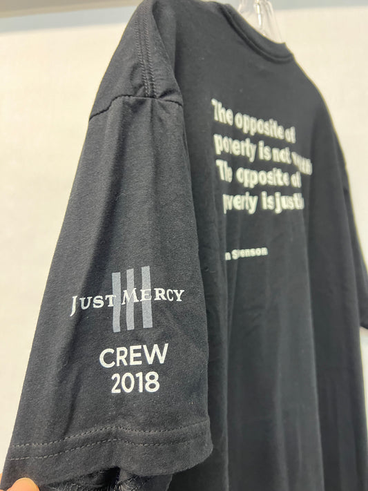 Just Mercy (2019) T-Shirt Cast & Crew Gift Movie Prop Y'allywood Props   