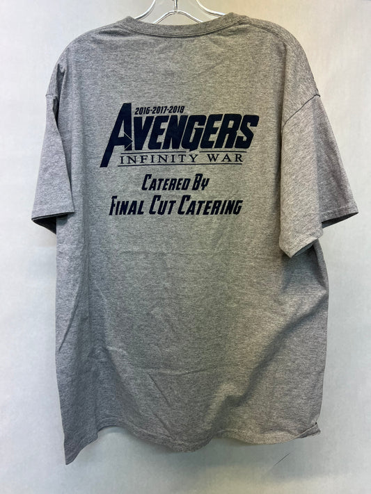 Avengers: Infinity War T-Shirt Cast & Crew Gift Movie Prop Y'allywood Props   