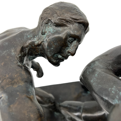 Jonathan Majors' Bronze Statue Creed III (2023) Movie Prop Y'allywood Props