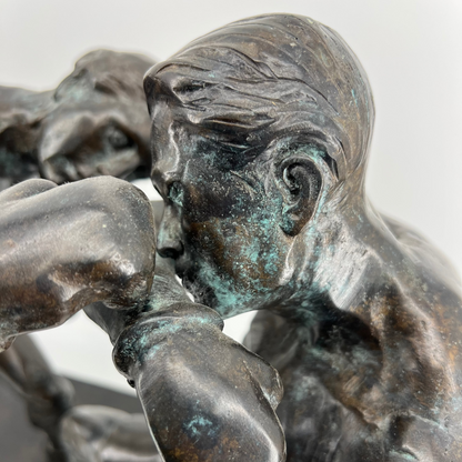 Jonathan Majors' Bronze Statue Creed III (2023) Movie Prop Y'allywood Props