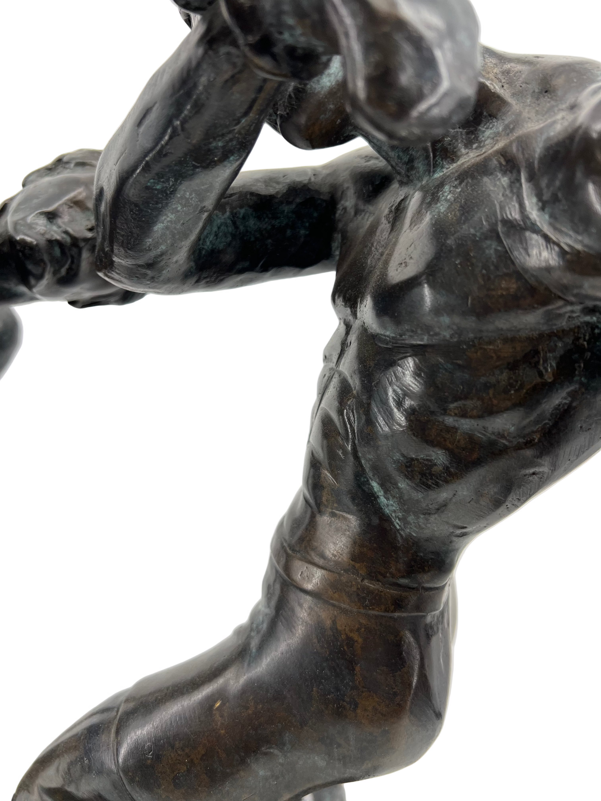 Jonathan Majors' Bronze Statue Creed III (2023) Movie Prop Y'allywood Props