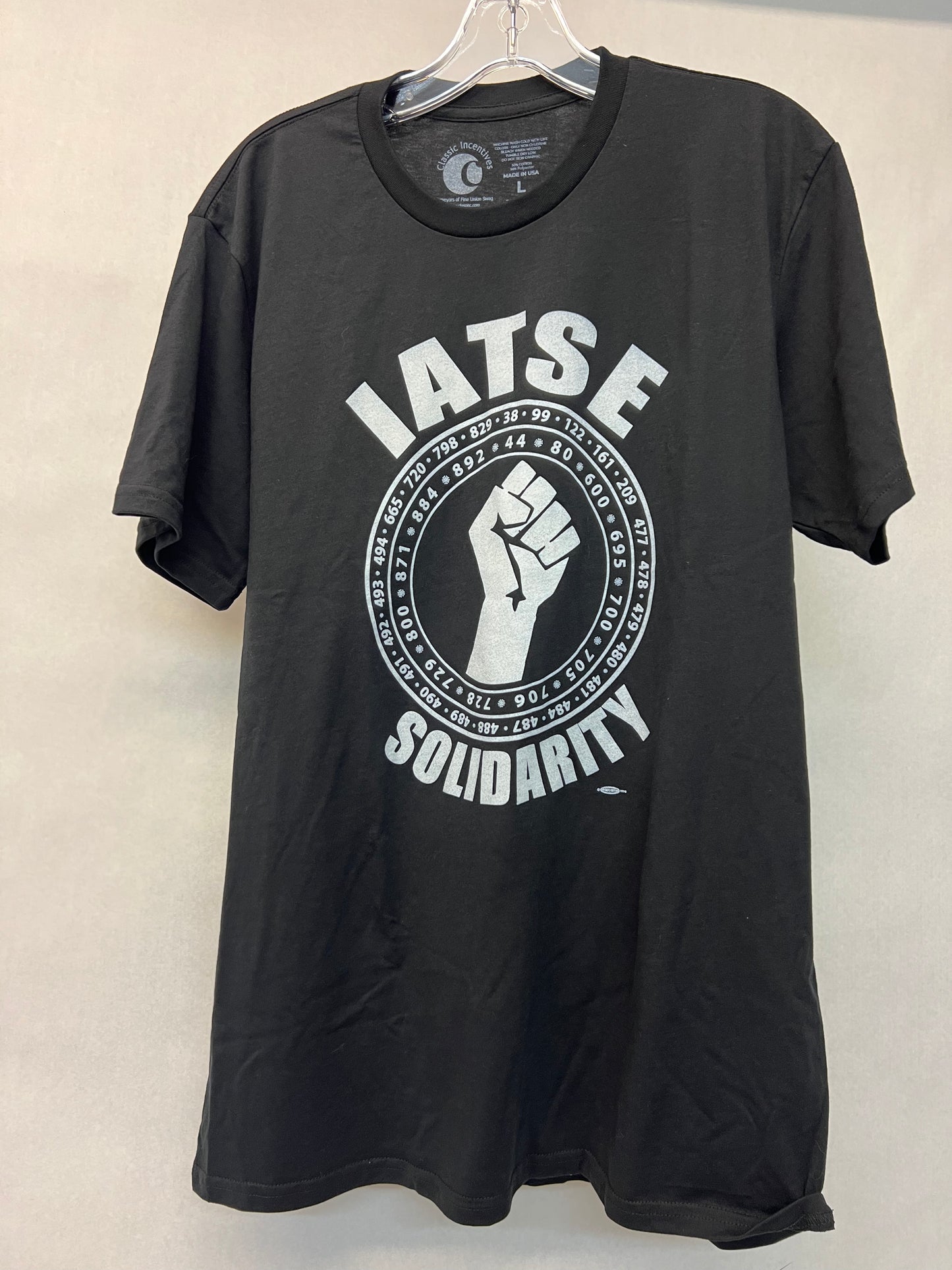 IATSE Solidarity T-Shirt Movie Prop Y'allywood Props   