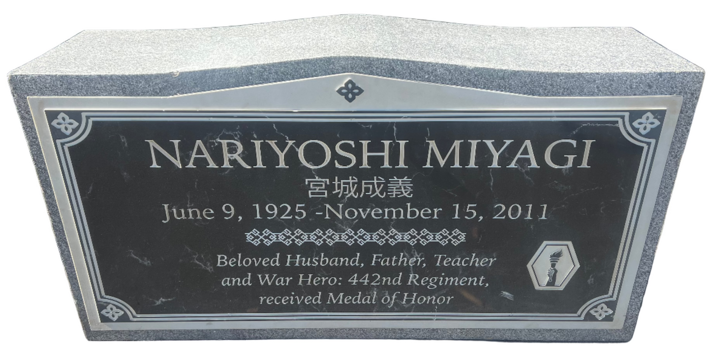Mr. Miyagi's Memorial Stone Cobra Kai Movie Prop Y'allywood Props