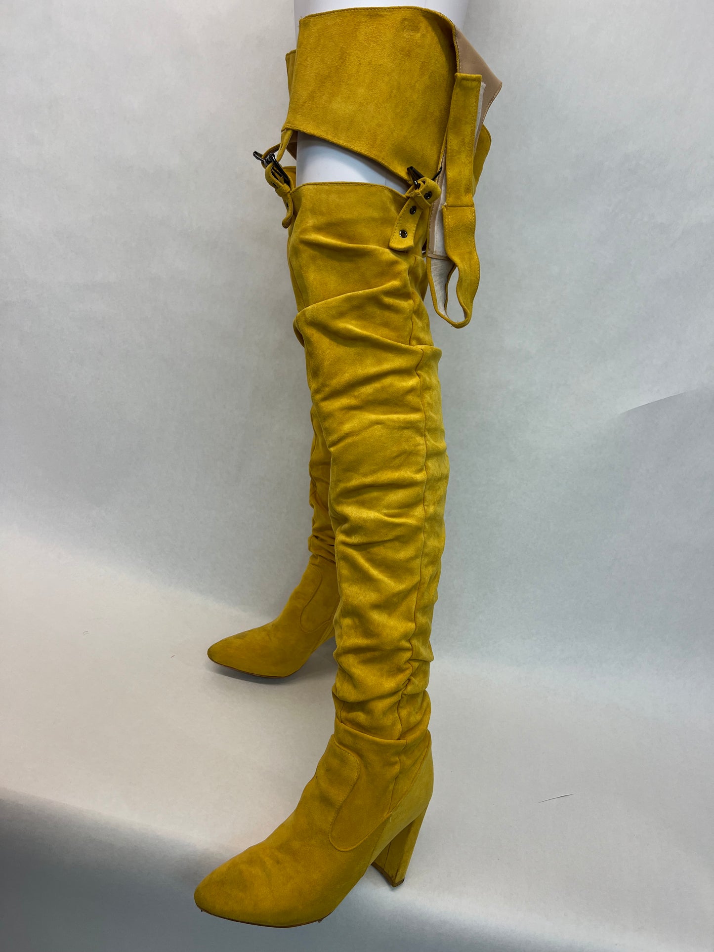 Teyonah Parris, Yo-Yo's Knee High Heel Boots They Cloned Tyrone (2023) Memorabilia Y'allywood Props   