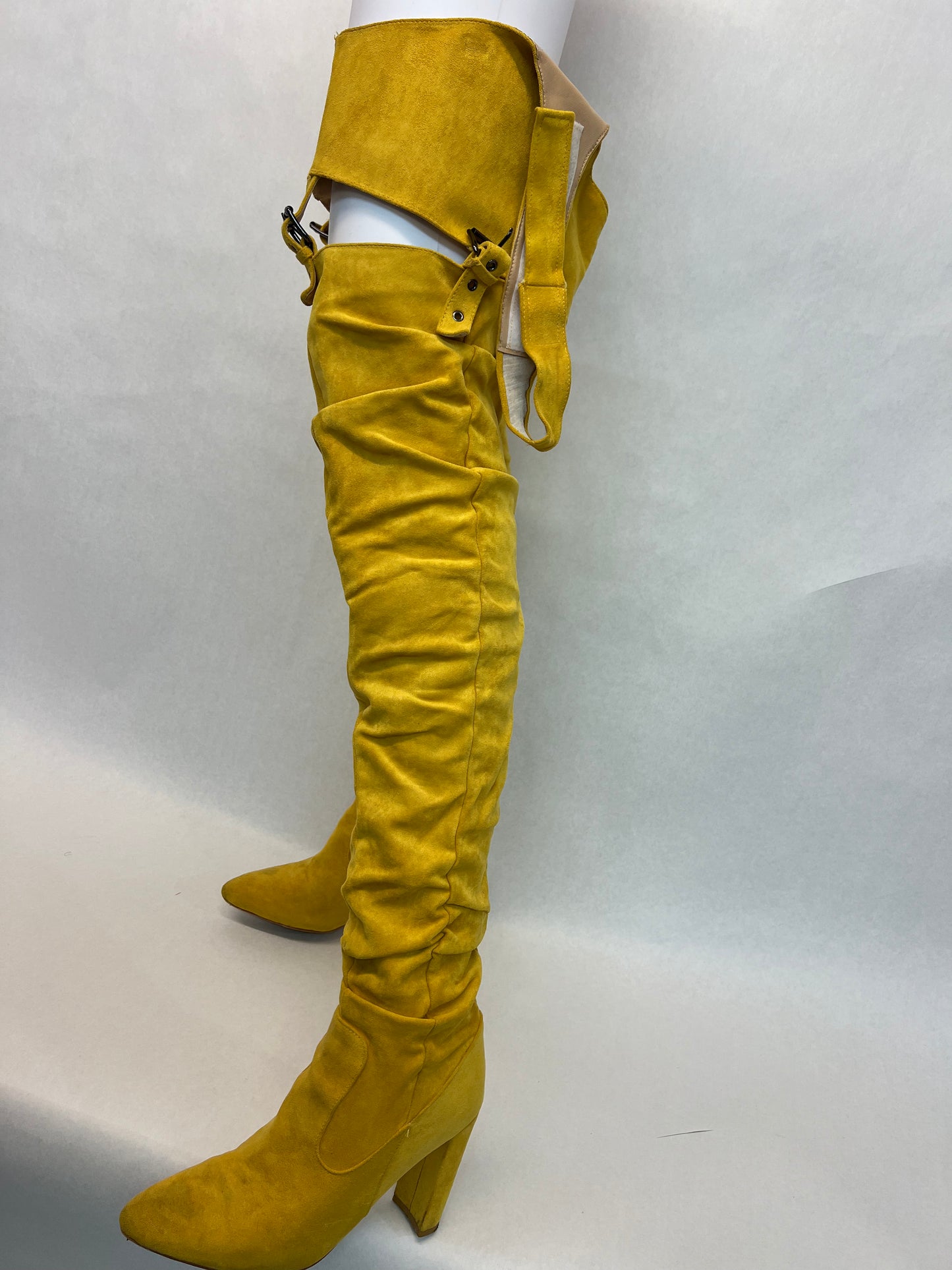 Teyonah Parris, Yo-Yo's Knee High Heel Boots They Cloned Tyrone (2023) Memorabilia Y'allywood Props   