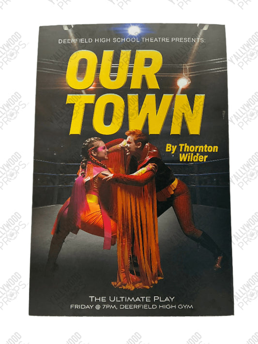 Our Town Poster The Big Door Prize (2023-2024) Movie Prop Y'allywood Props