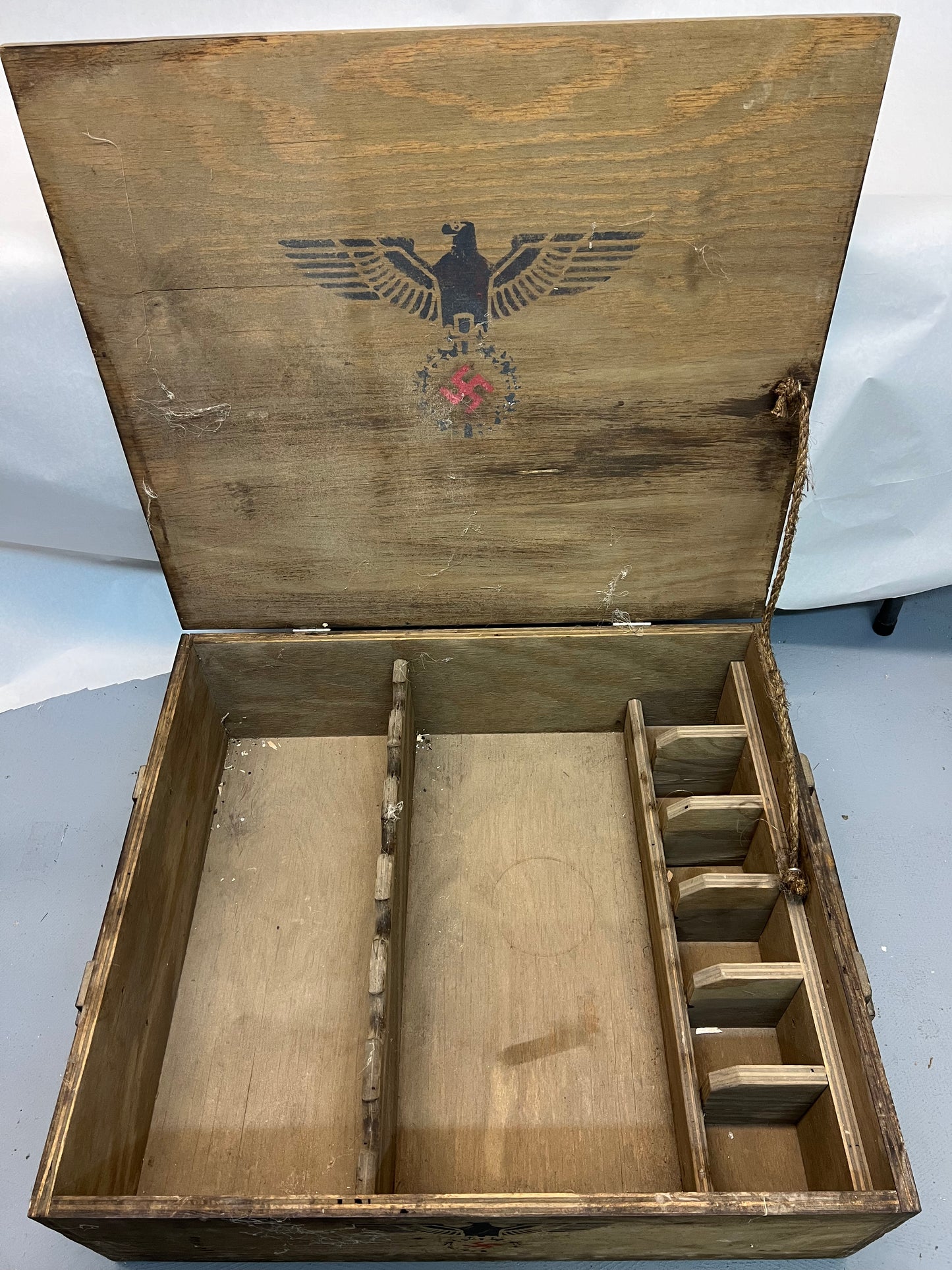 German WW2 Gun Crate Red Notice (2021) Movie Prop Y'allywood Props   