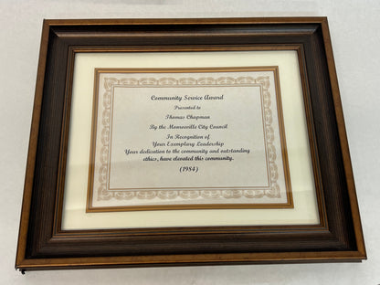 Tommy Chapman's Community Service Award Just Mercy (2019) Movie Prop Y'allywood Props   