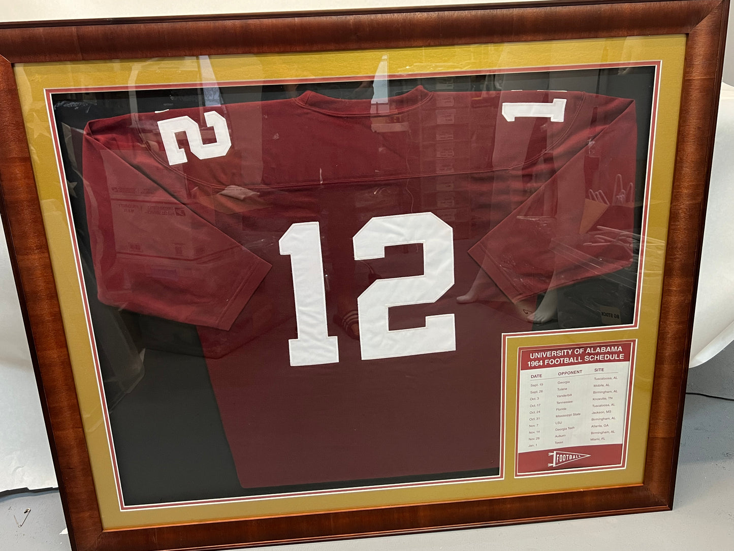 Tommy Chapman's Joe Namath University of Alabama Jersey Just Mercy (2019) Movie Prop Y'allywood Props   