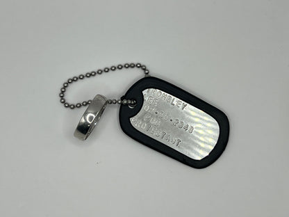 Lee Tromblay's Ring & Dog Tag The Best of Enemies (2019) Movie Prop Y'allywood Props   