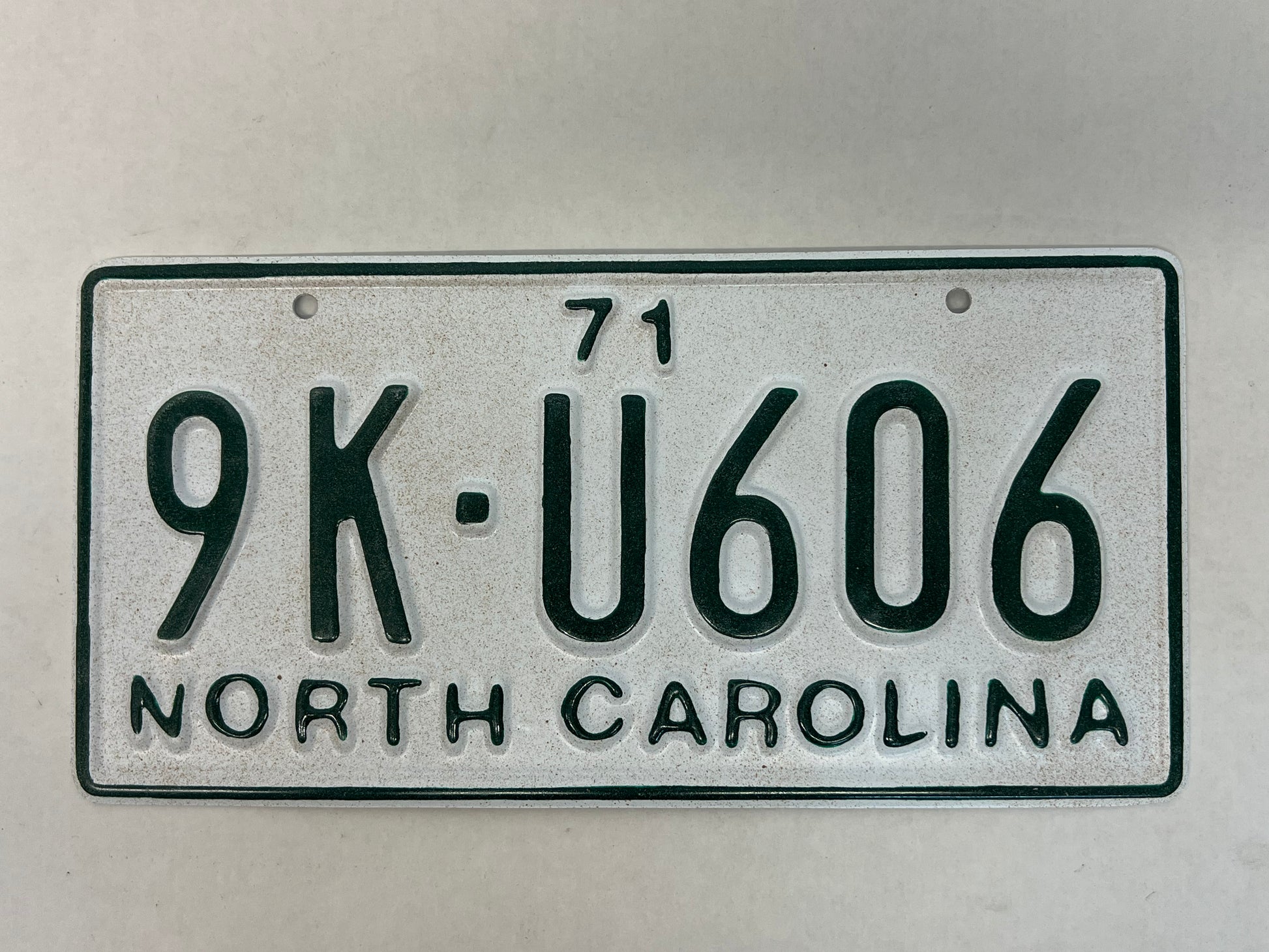 CP Ellis' License Plate The Best of Enemies (2019) Movie Prop Y'allywood Props   