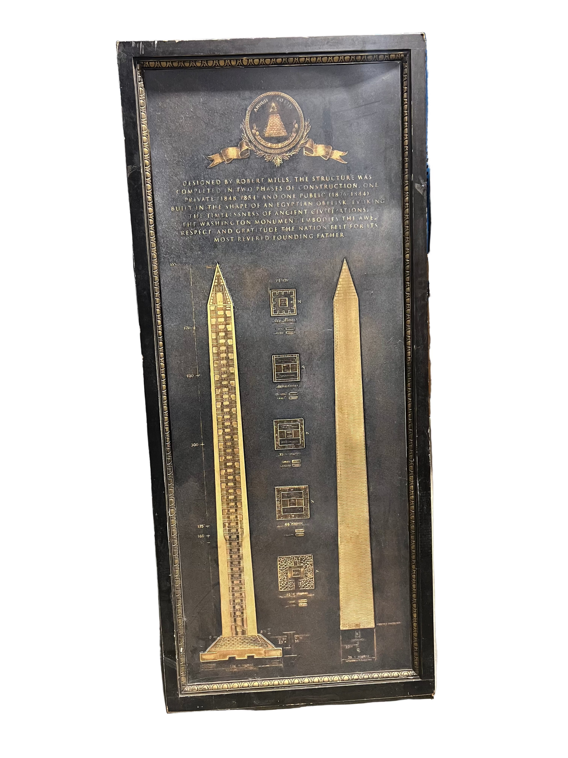 Washington Monument Sign Spider-man: Homecoming Movie Prop Y'allywood Props