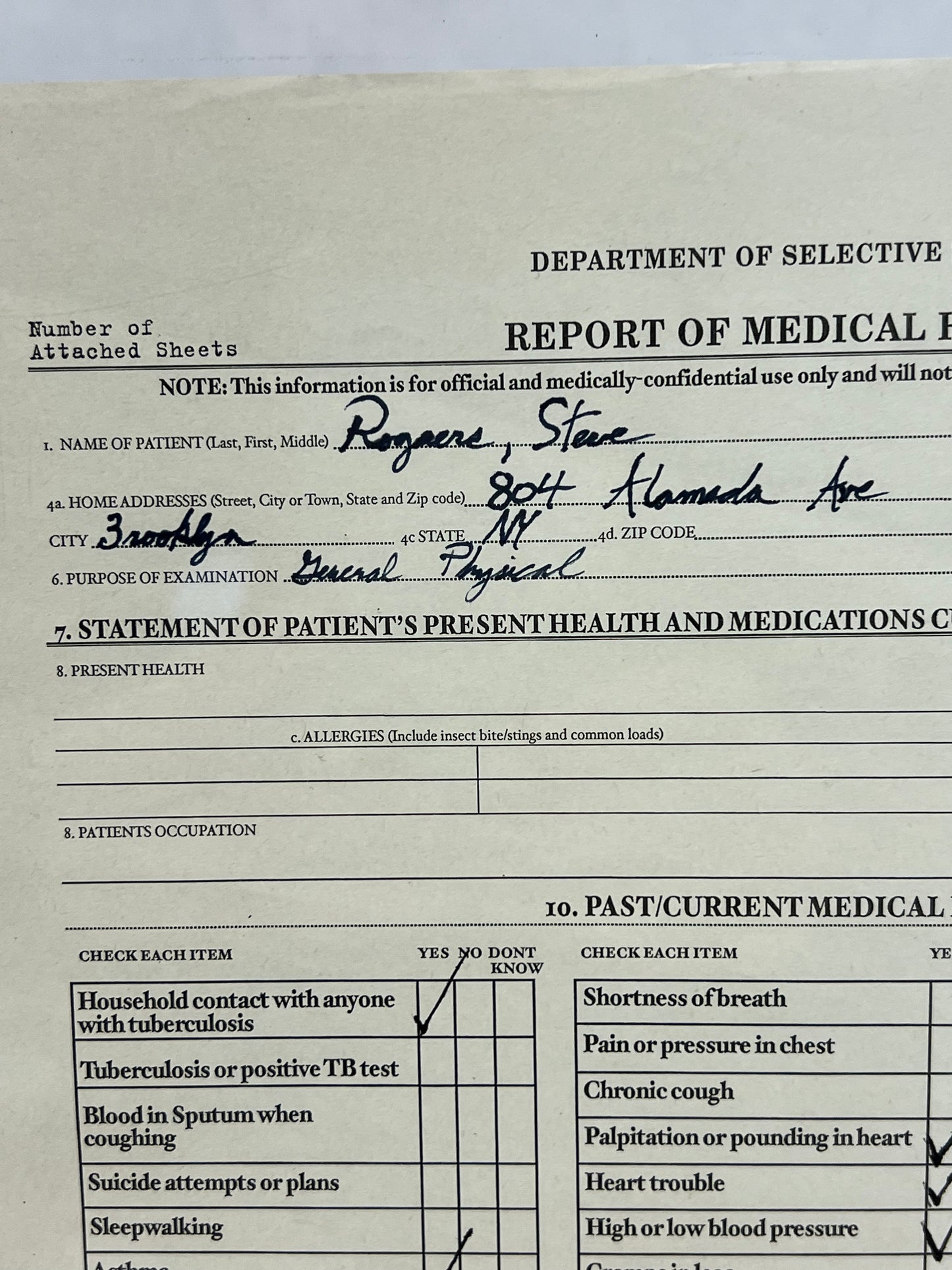 Steve Rogers Medical Records Captain America: Civil War Movie Prop Y'allywood Props   