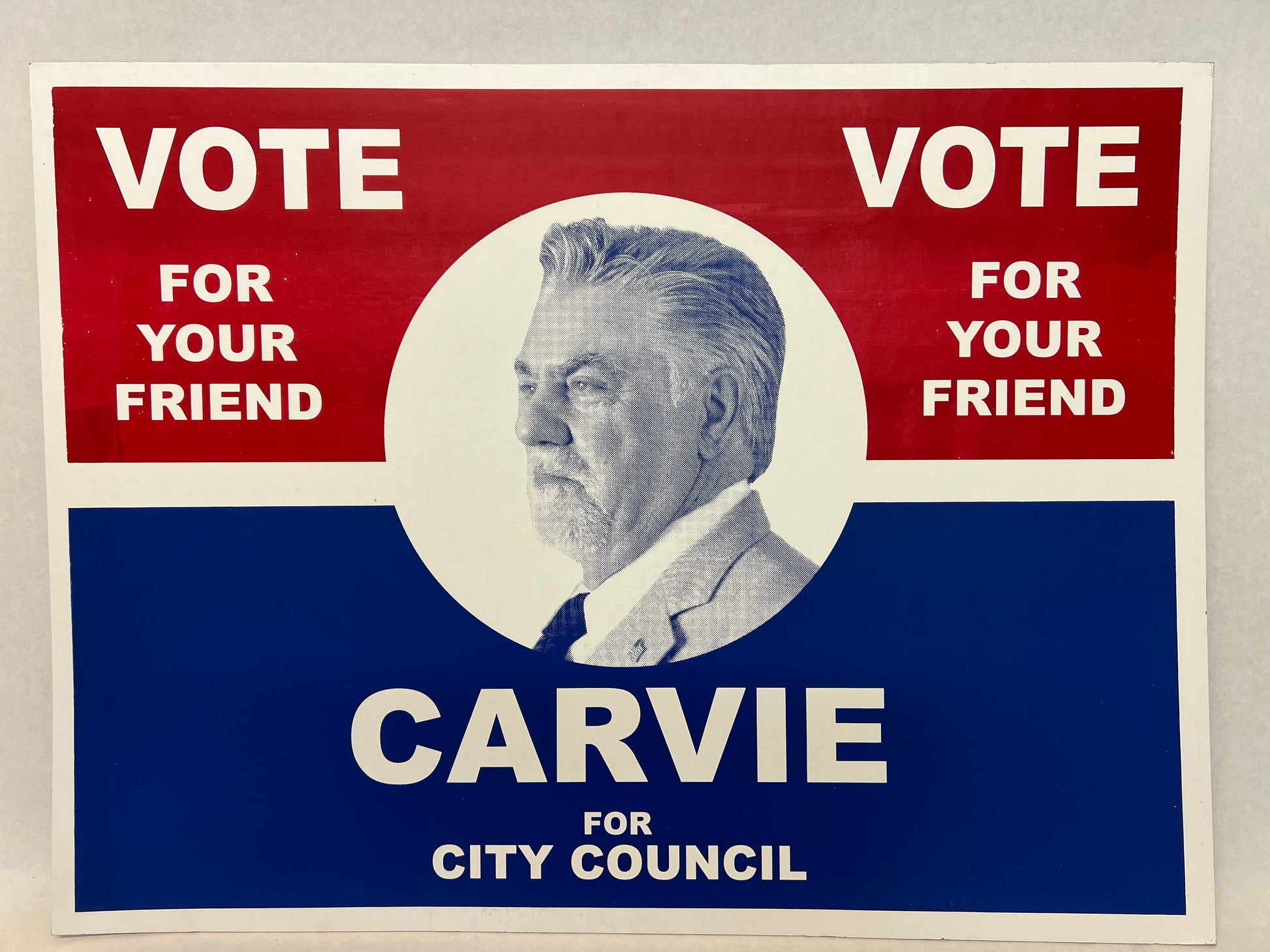 Carvie Campaign Sign The Best of Enemies (2019) Movie Prop Y'allywood Props   