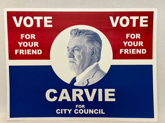 Carvie Campaign Sign The Best of Enemies (2019) Movie Prop Y'allywood Props   