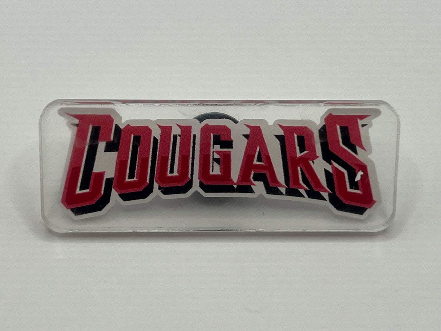 Colton State University Cougars Pins Long Slow Exhale (2022) Movie Prop Atlanta Brick Co Cougars approximately 2"  