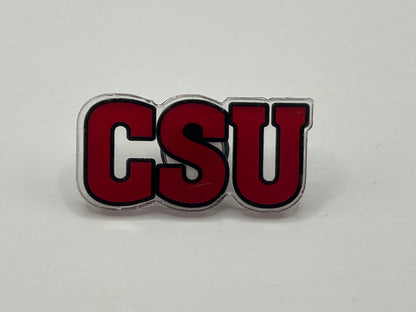 Colton State University Cougars Pins Long Slow Exhale (2022) Movie Prop Atlanta Brick Co CSU approximately 1.5"  