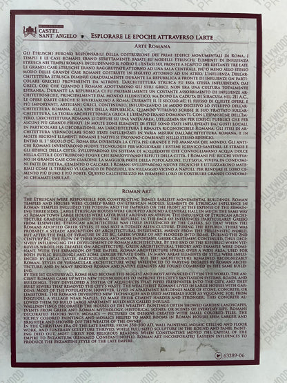 Egg Museum Roman Art Sign Red Notice (2021) Movie Prop Y'allywood Props