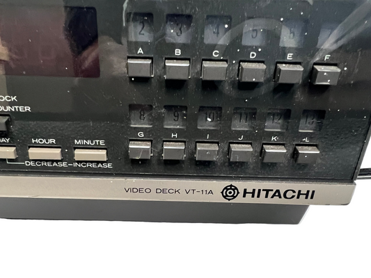 VHS Player from Hopper's Cabin Stranger Things (2016-2025) Movie Prop Y'allywood Props