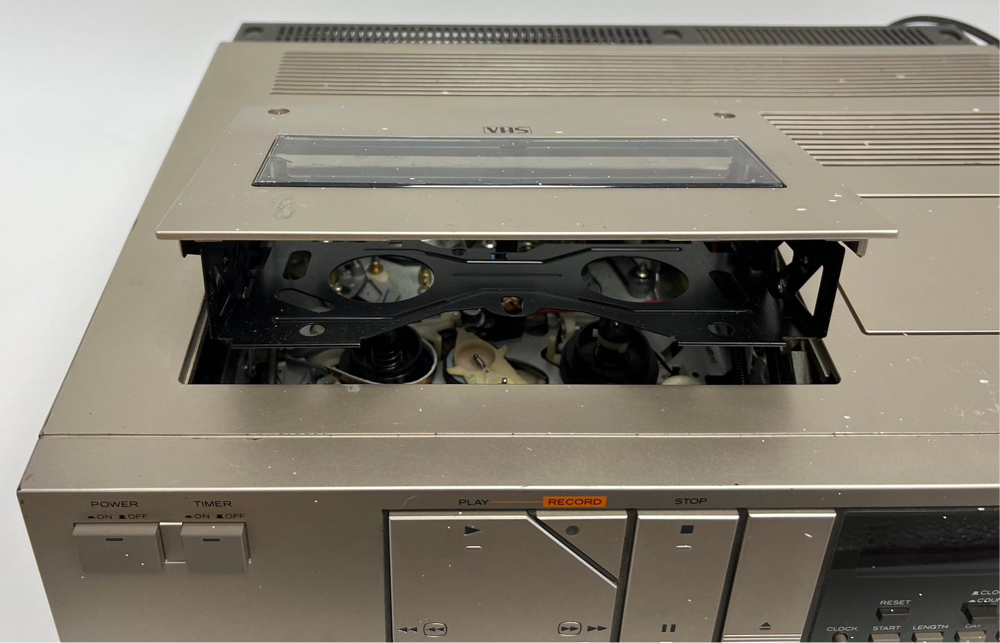 VHS Player from Hopper's Cabin Stranger Things (2016-2025) Movie Prop Y'allywood Props