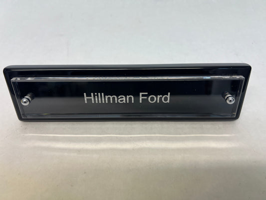 Hillman Ford Nameplate Long Slow Exhale (2022) Movie Prop Atlanta Brick Co   