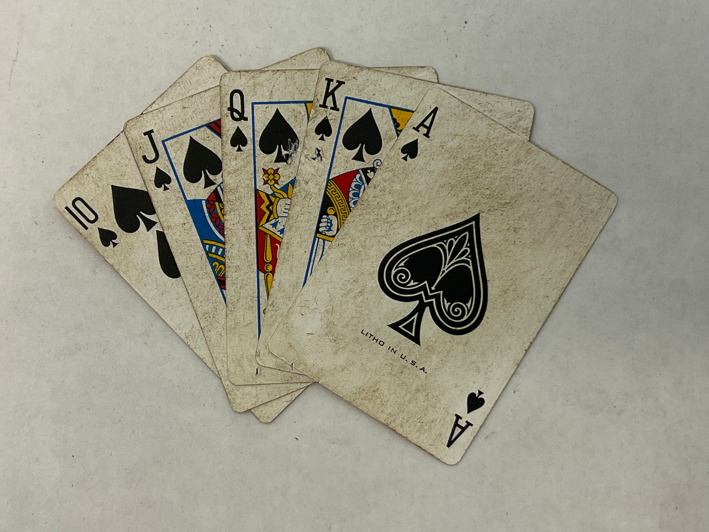 Jack & Tom Spade's Royal Flush Cards, Heels (2021) Movie Prop Atlanta Brick Co   