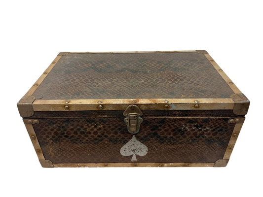 Jack Spade's Trunk, Heels (2021) Movie Prop Atlanta Brick Co Medium Trunk  